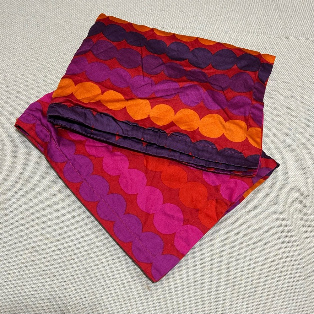 Marimekko Rasymatto Red Standard Pillow Shams